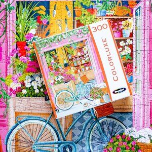 🌸 "The Florist" 💐 (300) Piece Jigsaw Puzzle by Colorluxe